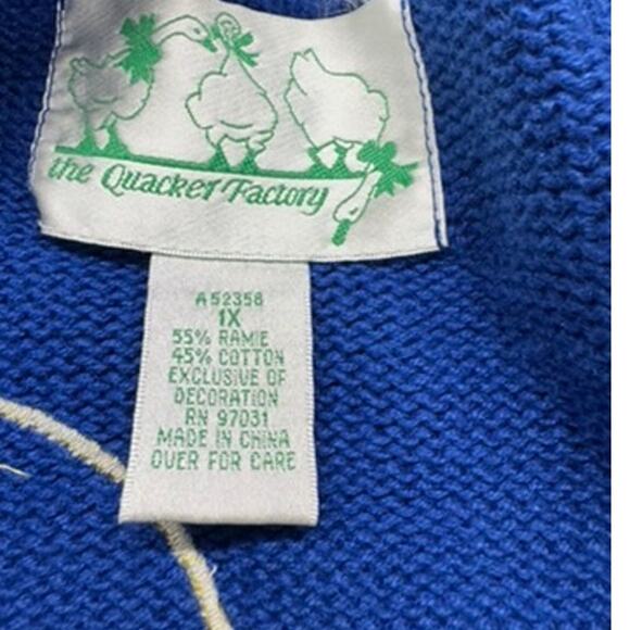 "STUNNING HALLOWEEN" Zip Up Sweater,Lots of Embellishments,Giant Owl On Back - Picture 10 of 12